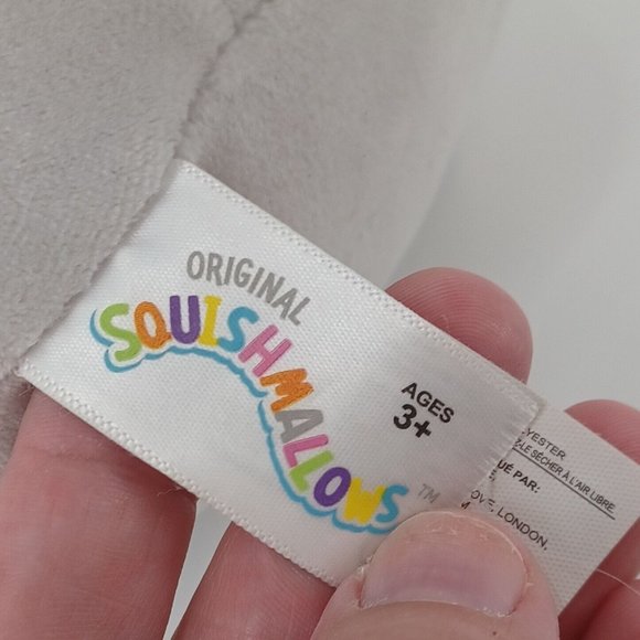 Squishmallow Holiday Ivy The Gray Dog 7.5” With Scarf Kellytoy 2022 Plush Christ - Picture 11 of 12